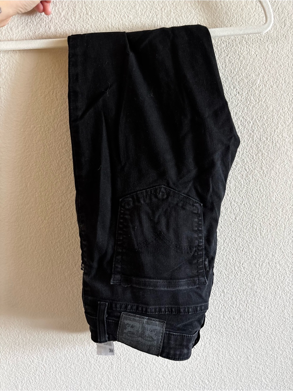 Levi’s  Black Straight Jeans